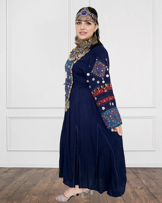 Afghan Noristani Traditional Dress Sadat Boutique