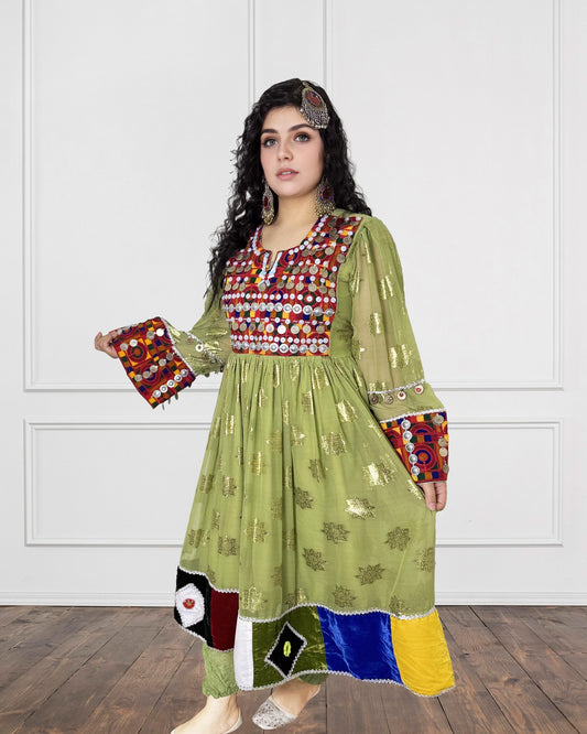 Afghan Kuchi Dress Sadat Boutique