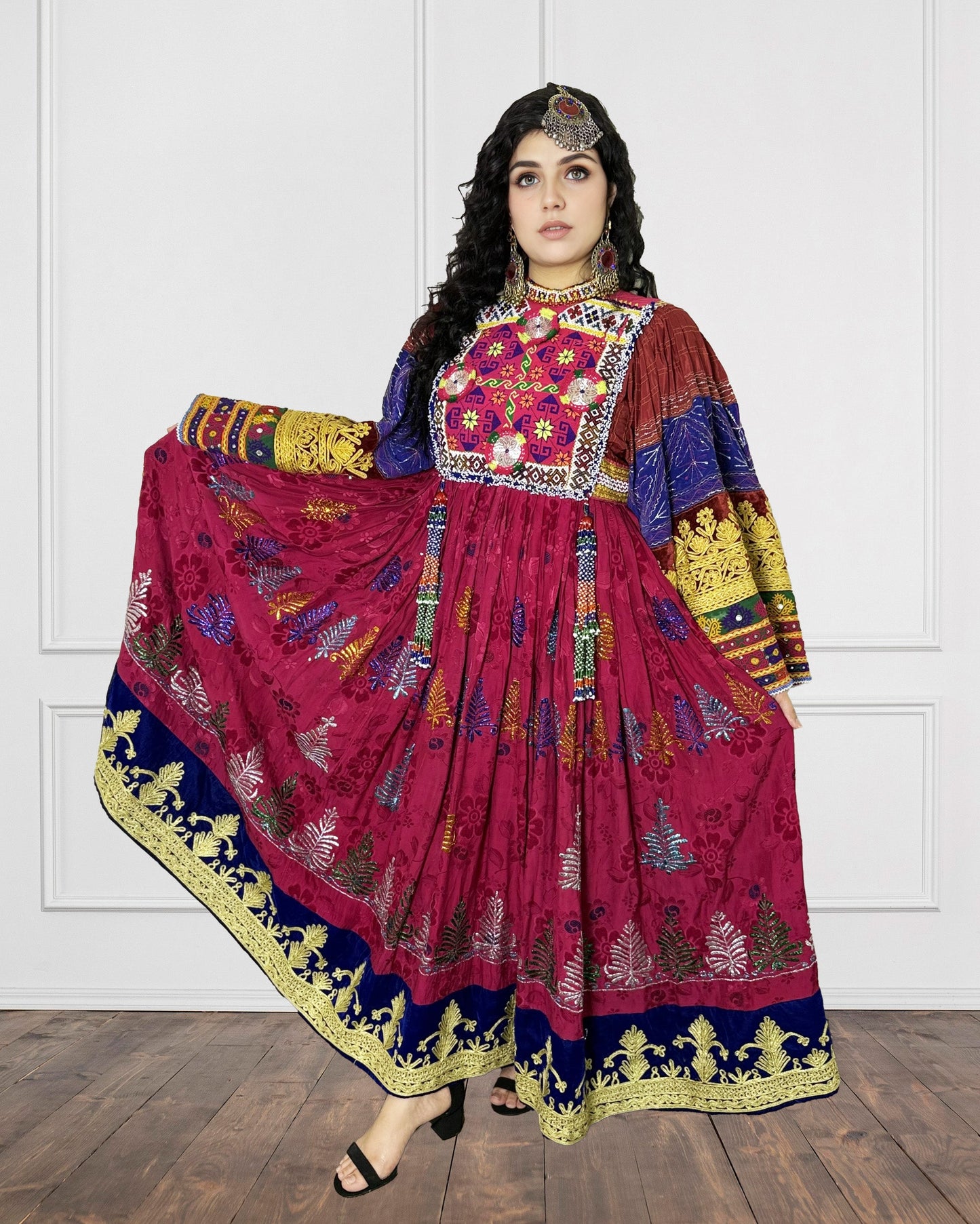 Fancy Afghan Original Kuchi Dress Sadat Boutique