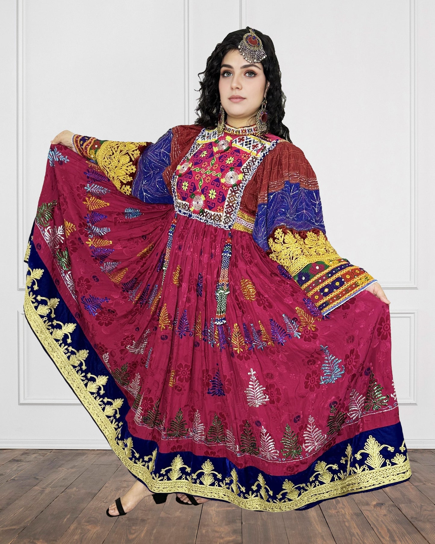 Fancy Afghan Original Kuchi Dress Sadat Boutique