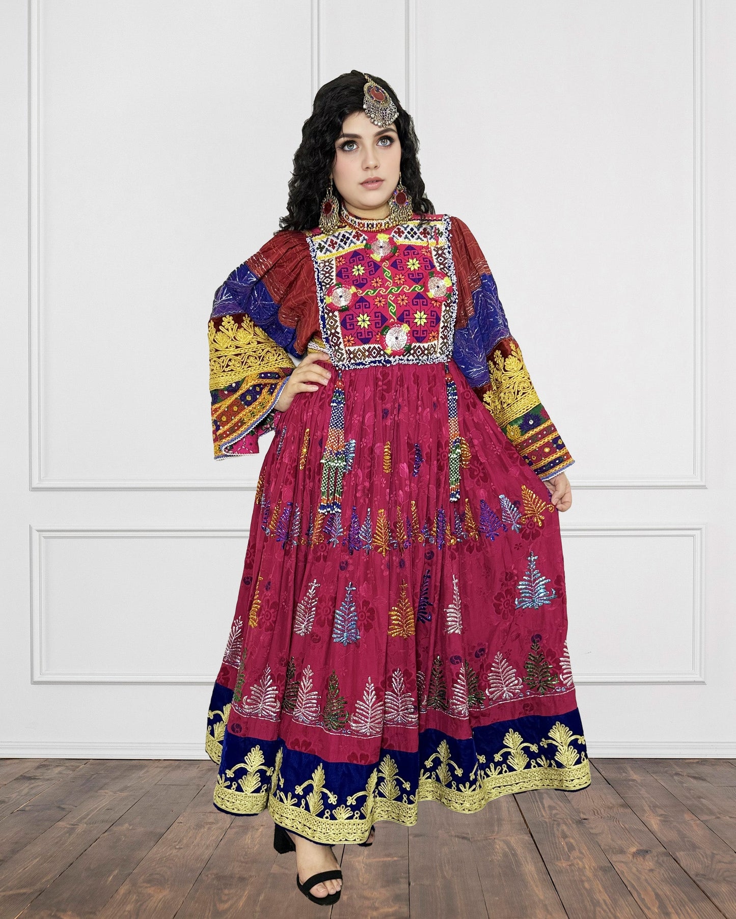 Fancy Afghan Original Kuchi Dress Sadat Boutique