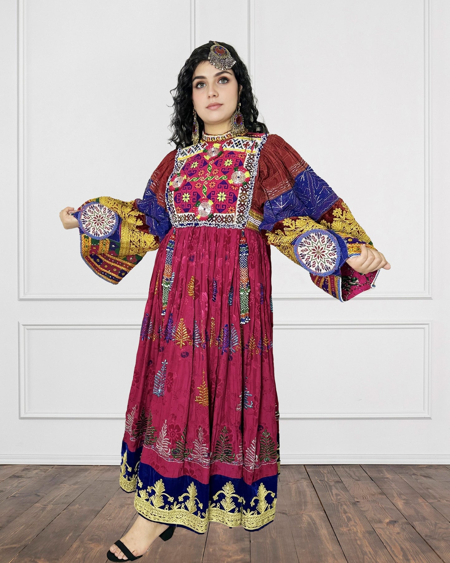 Fancy Afghan Original Kuchi Dress Sadat Boutique