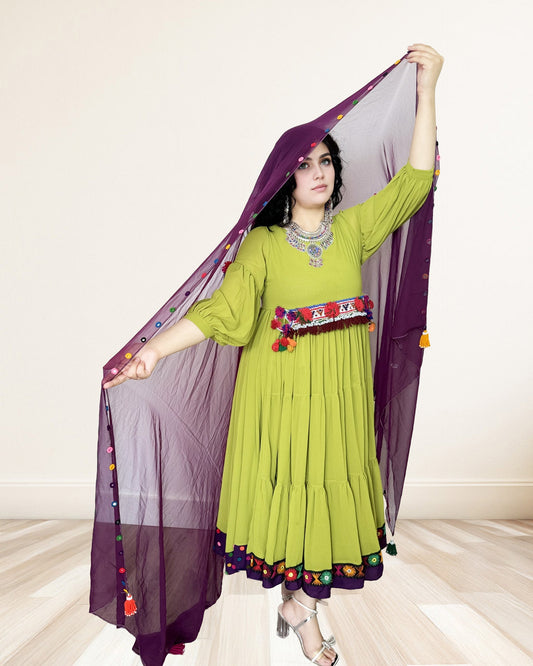 Casual Afghan Kuchi Dress Sadat Boutique