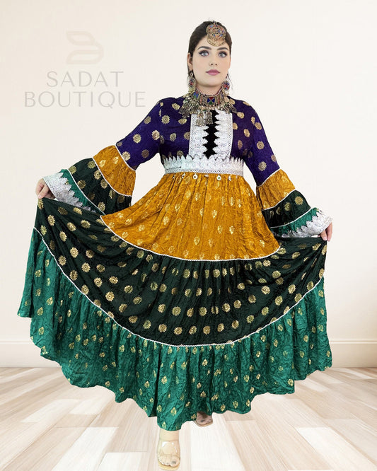 Royal Trio Afghan Maxi Sadat Boutique