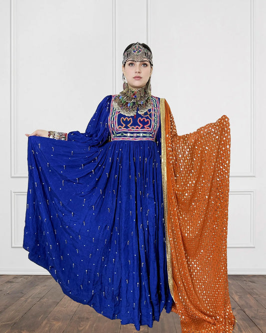 Afghan Kochi  Party Dress Sadat Boutique