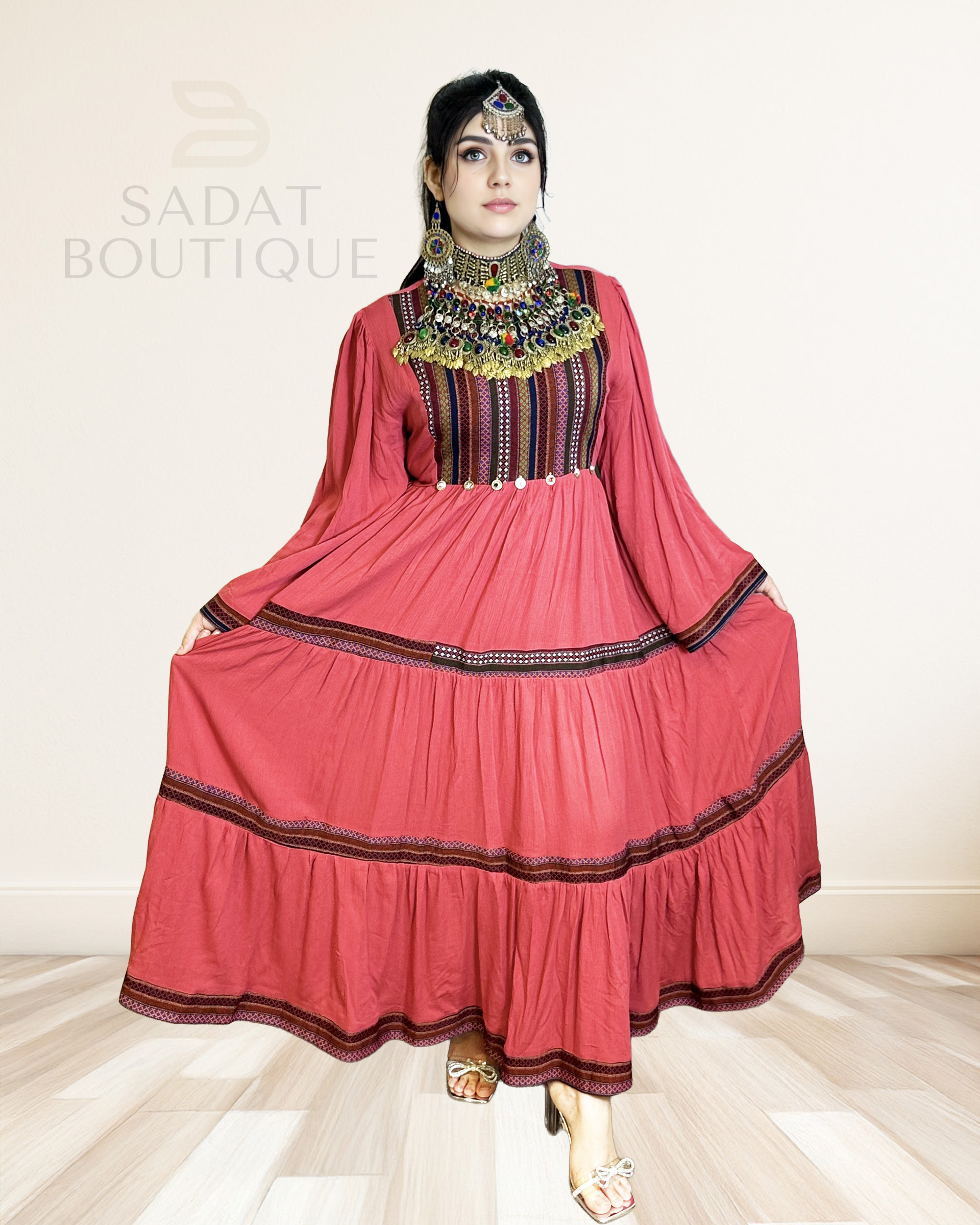 Traditional Everyday Wear with Embroidered Details Sadat Boutique