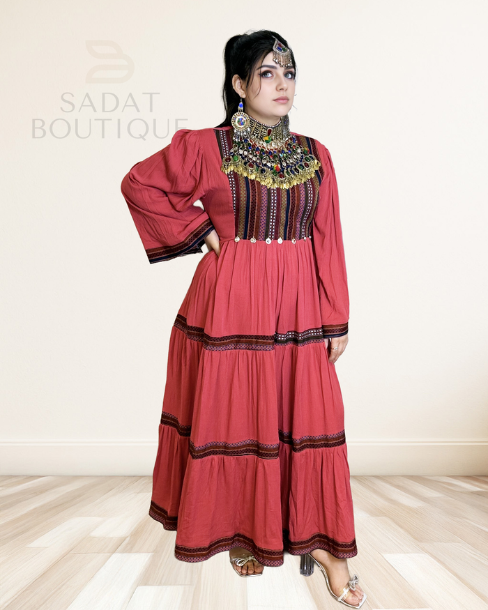 Traditional Everyday Wear with Embroidered Details