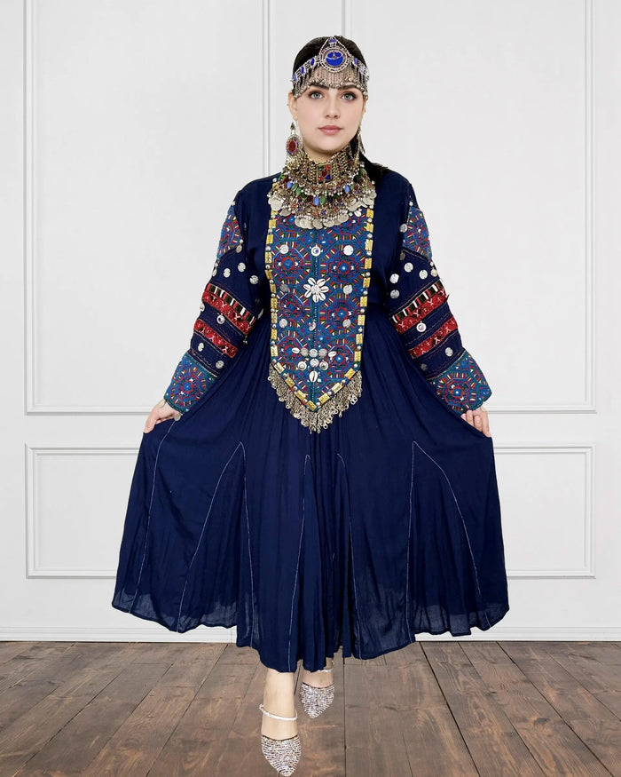 Afghan Noristani Traditional Dress