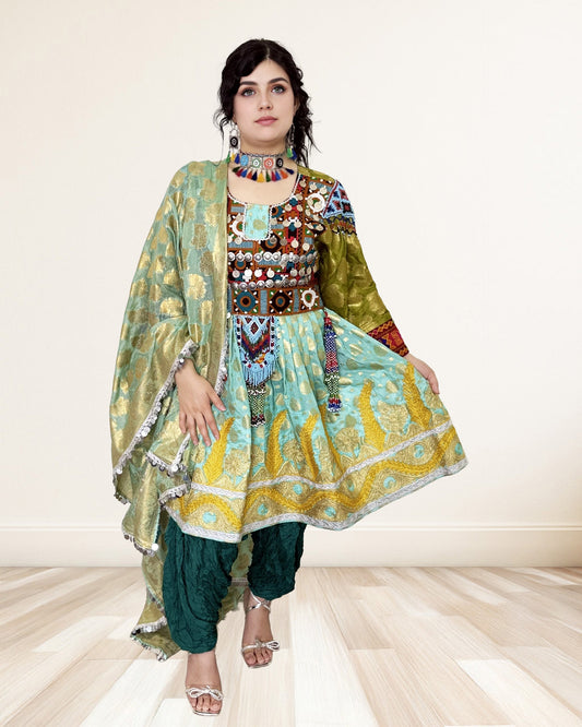 Traditional Afghan Dress Sadat Boutique
