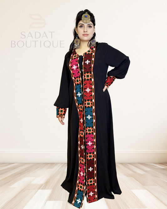 Roya Embroidered Chapan Sadat Boutique