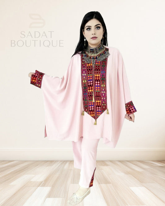 Layla – Everyday Modest Afghan Kaftan Set Sadat Boutique